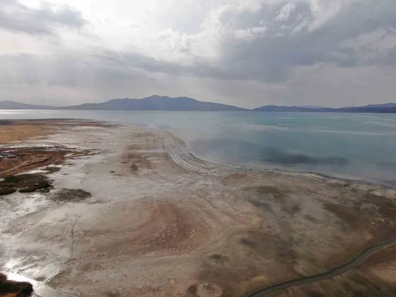 Van Erçek Gölü son 30 yılda büyük çekilme yaşadı