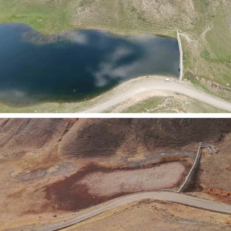 Erek Dağı’nın doğusundaki Antik Urartu Barajı kurudu