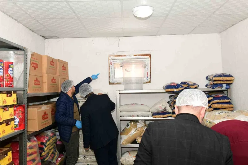 Çatak’ta okul yemekhanelerinde kapsamlı denetim