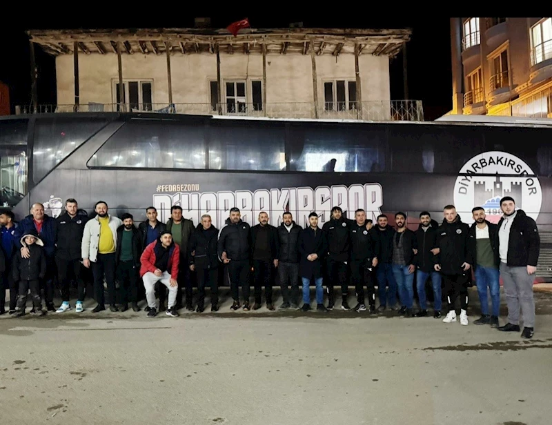 Başkalespor’dan Diyarbakırspor’a coşkulu karşılama