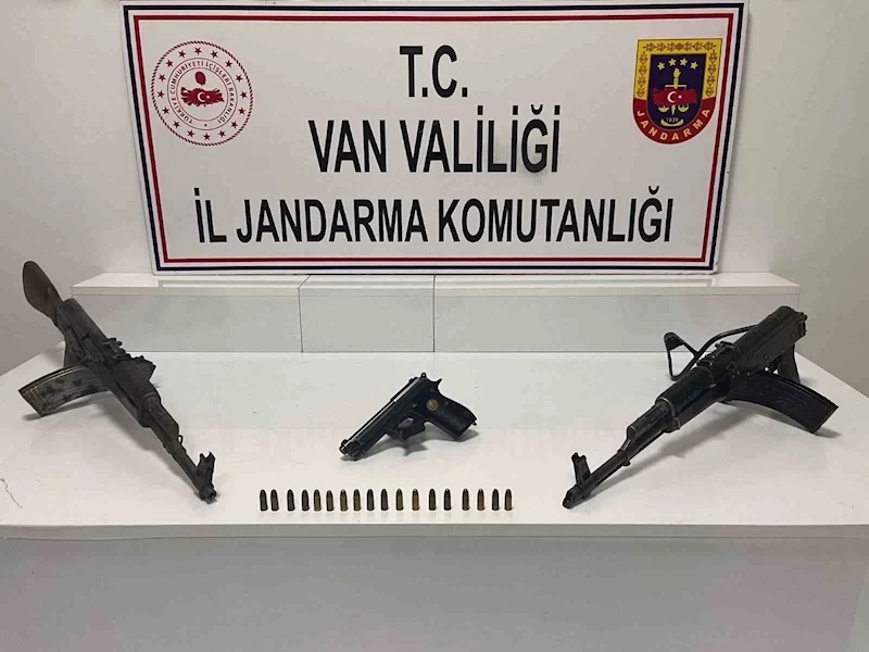 Van’da silah ve mühimmat kaçakçılığı