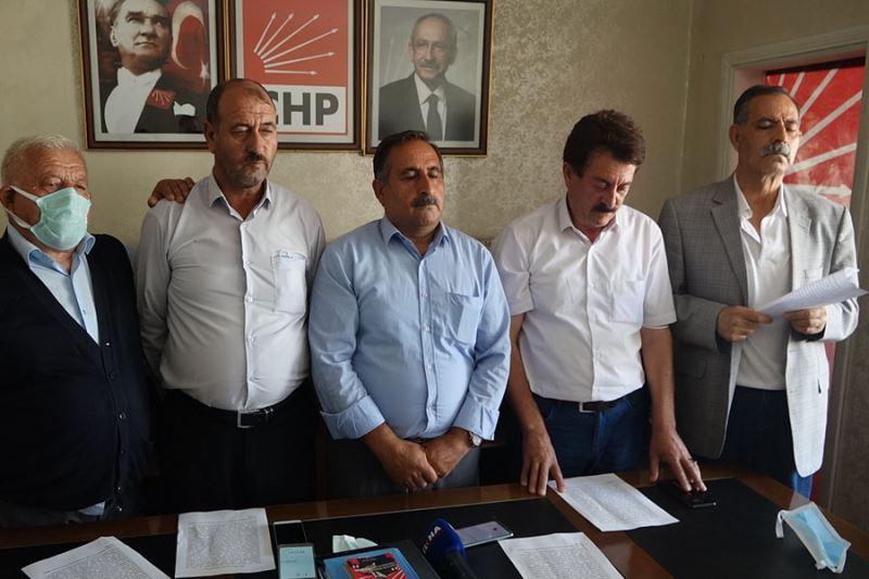 Van’ın 3 ilçesinden CHP ilçe başkanlarından istifa açıklaması