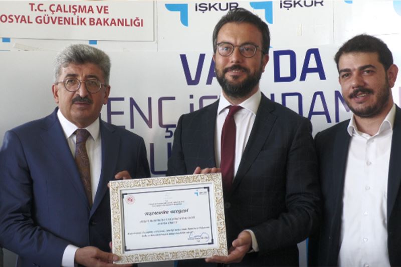 Van İŞKUR’dan istihdama katkı sunan firmalara teşekkür töreni