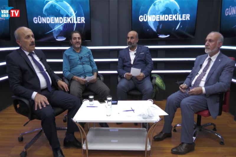 Gündemdekiler 10. Bölüm: Van İl Müftüsü Ömer Keskin, Gazeteciler Ziya Türk, Şükrü Akyüz, Kenan Gül