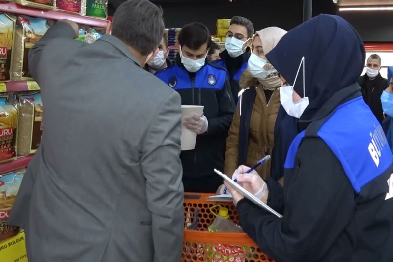 Van’da reyon ve kasadaki fiyat farkı denetlendi