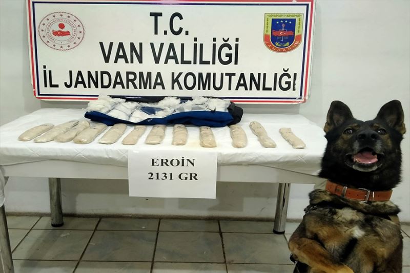 Van’da 2 kilo 131 gram eroin ele geçirildi