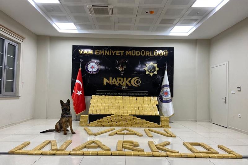 Van’da 158 kilo uyuşturucu ele geçirildi