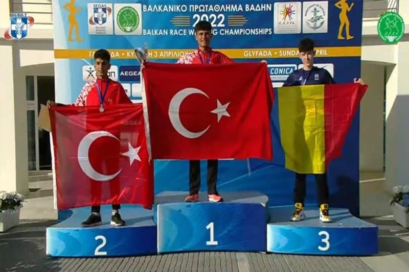 Vanlı atletler Yunanistan’da 1 Balkan Şampiyonluğu ve 1 Balkan ikinciliği ile döndüler