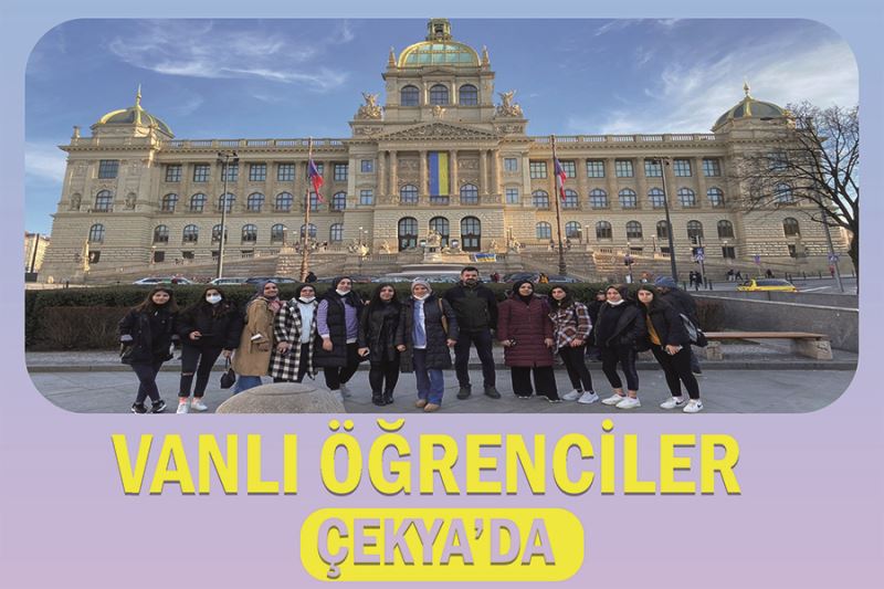 Vanlı öğrenciler Çekya’da