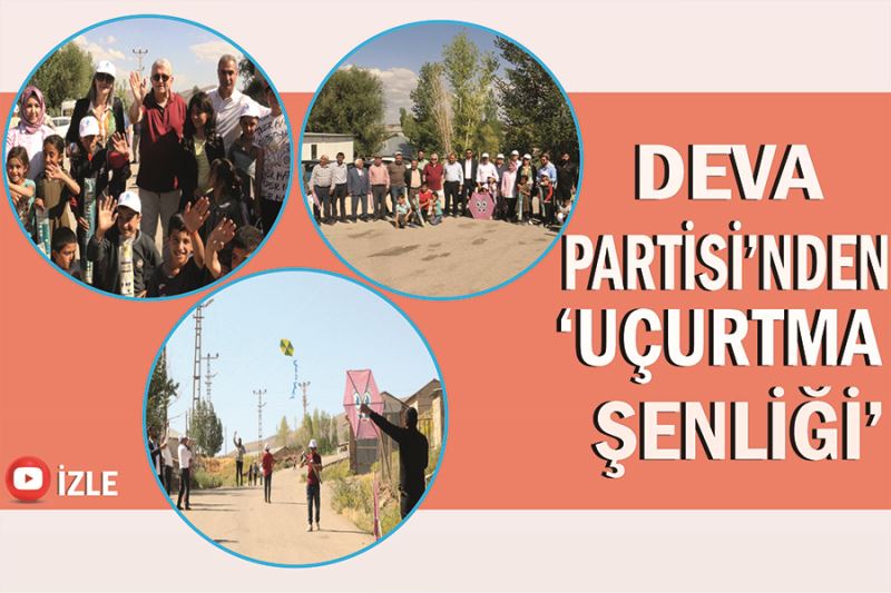 DEVA Partisi’nden ‘Uçurtma Şenliği’